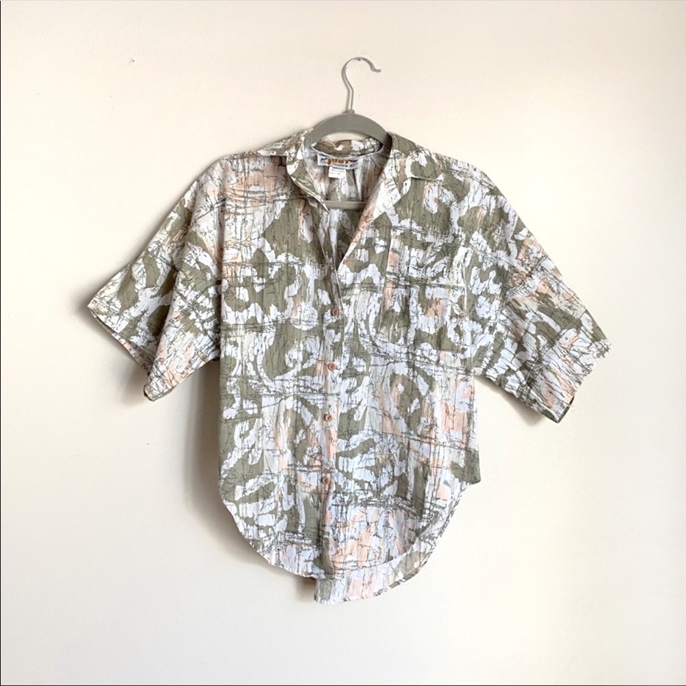 Vintage 80s Abstract Shirt